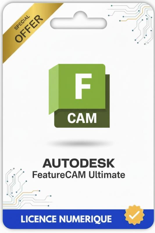 Autodesk FeatureCAM Ultimate - Licence Numérique