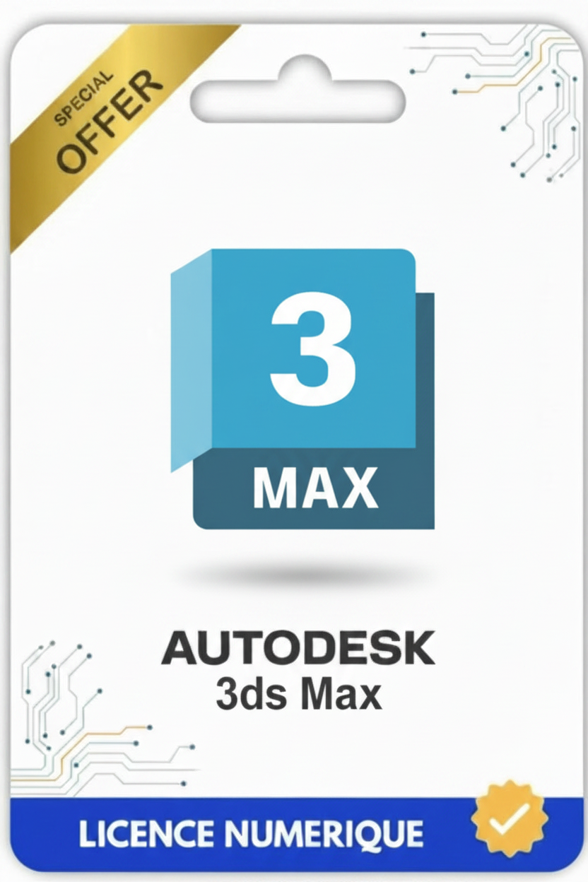 Autodesk 3ds Max - Licence Numérique
