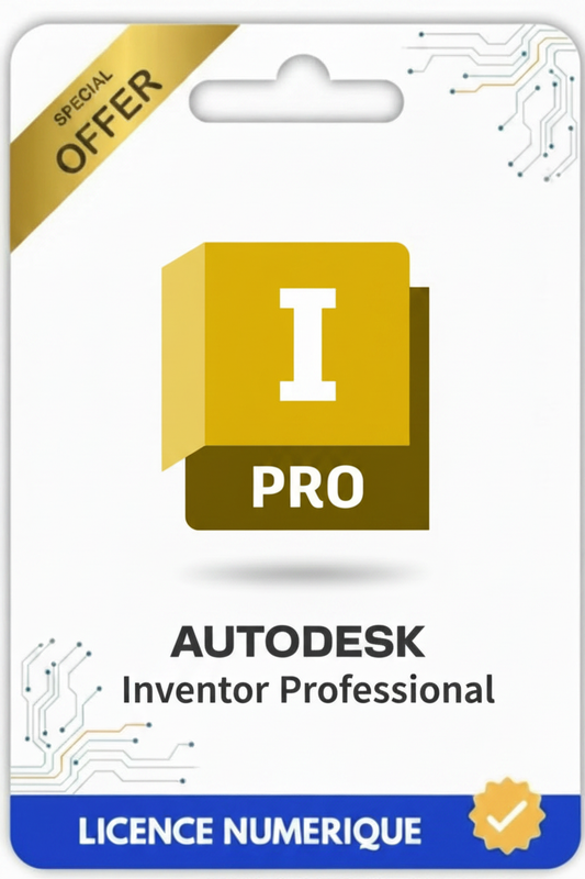 Autodesk Inventor Professional - Licence Numérique