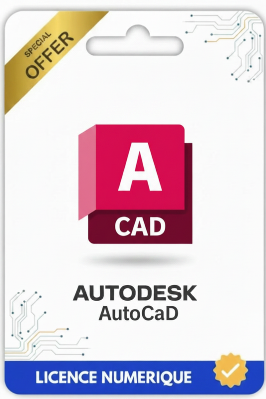 Autodesk AutoCAD - Licence Numérique