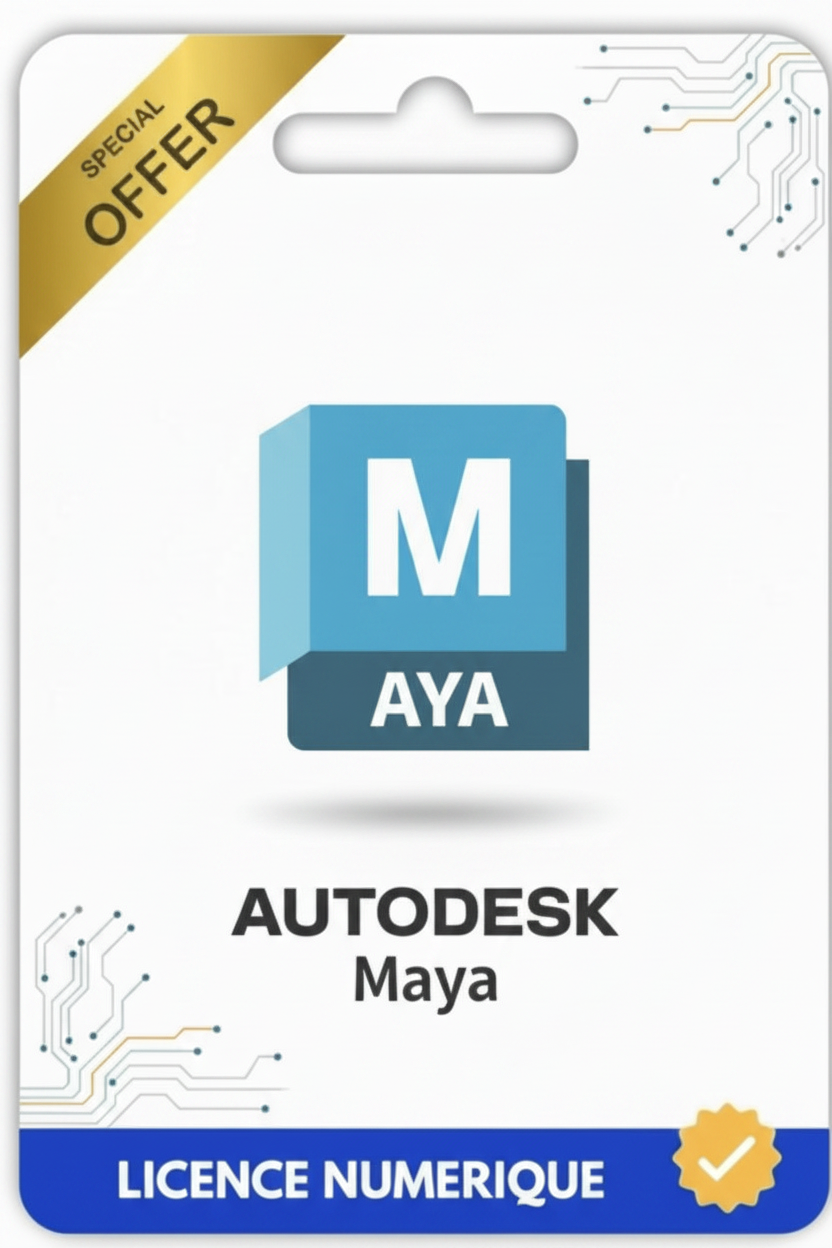Autodesk Maya - Licence Numérique